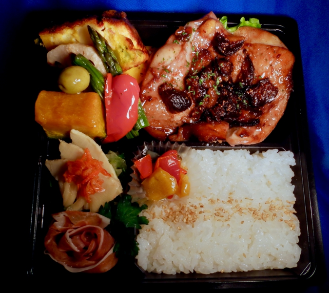 鶏のイチジク赤ワインソース御膳